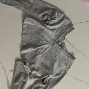 Free ppl v neck grey